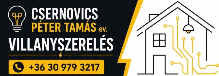 Villanyszerelés Érd – Csernovics Péter